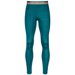 Мъжки дълги долни гаши Ortovox 185 Rock'N'Wool Long Pants зелен PacificGreen