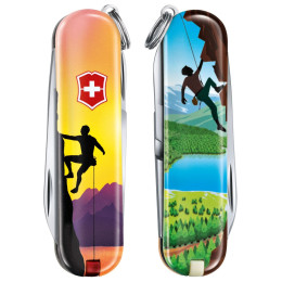 Джобно ножче Victorinox Classic LE Climb High жълт ClimbHigh