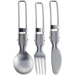 Комплект прибори Rockland Set Stainless сребърен