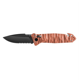 Сгъваем нож TB OUTDOOR Cac S200 French Army Knife Textured G10 Serrated оранжев