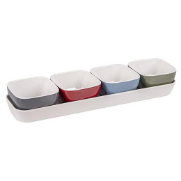 Комплект купи Bo-Camp Snackset 4 100% Malamine multicolor Multicolor