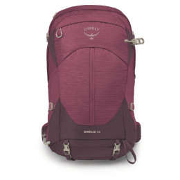 Дамска туристическа раница Osprey Sirrus 34 лилав elderberry purple/chiru tan