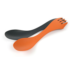 Прибор Light My Fire Spork Medium BIO 2-pack черен/оранжев Rustyorange/Slatyblack