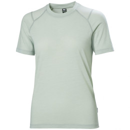 Дамска тениска Helly Hansen W HH Durawool T-Shirt зелен GREEN MIST