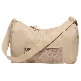 Чанта през рамо Under Armour Studio Slouchy Duffle кафяв City Khaki / / Stone