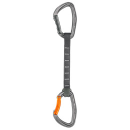 Примка с карабинери Petzl Djinn Axess 17 cm сив Grey