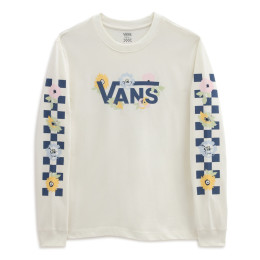 Дамски суичър Vans Deco Pilot бял/син