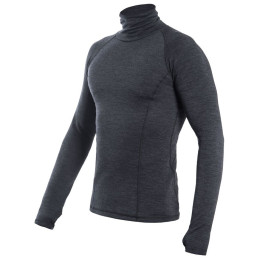 Функционална мъжка тениска Sensor Merino Bold Roll Neck с дълъг ръкав