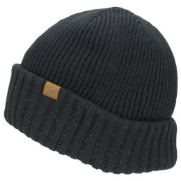 Водонепропусклива шапка SealSkinz WP Cold Wthr Roll Cuff Beanie черен Black