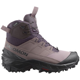 Дамски зимни ботуши Salomon Crosstrak Powder Wp W кафяв Nine Iron / Shark / Phantom