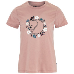 Дамска тениска Fjällräven Fjällblomster Fox T-shirt W розов Chalk Rose