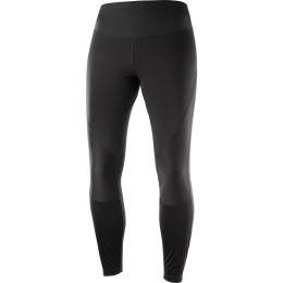 Дамски панталони Salomon Agile Softshell Tight W черен Black