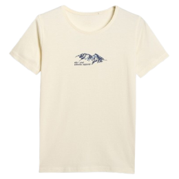 Дамска тениска 4F Tshirt F2713 бял OFF WHITE