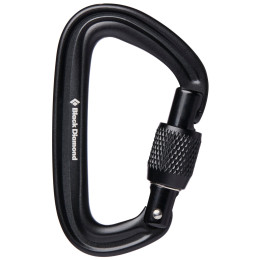 Карабинер Black Diamond Liteforge Screwgate черен Black