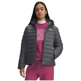 Дамско яке за бягане Under Armour UA Sportswear Insulate Jkt сив Gray
