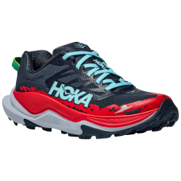 Мъжки обувки за бягане Hoka M Torrent 4 сив/червен Stormy Skies / Cerise