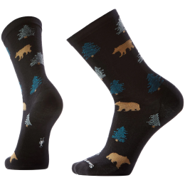 Чорапи Smartwool Everyday Through the Trees Crew Socks черен