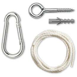 Аксесоари за захващане на люлки La Siesta Seguro бял