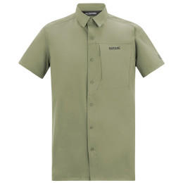 Мъжка риза Regatta Anti-Insect Travel Light S/S Shirt зелен Light Sage