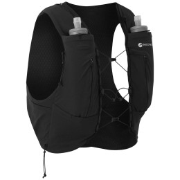 Жилетка за бягане Montane Gecko Vp12+ черен BLACK