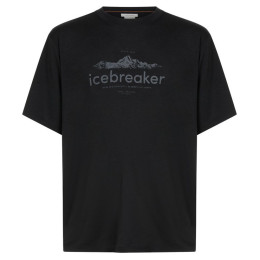 Функционална мъжка тениска Icebreaker Men M 150 Tech Lite SS Rlxd T ibHeritage черен Black