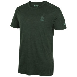 Мъжка тениска Zulu Merino Fire 160 Short Comfy