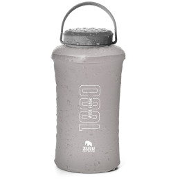 Сгъваема бутилка Zulu Wide Flask 1000 сив