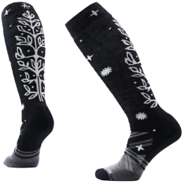 Чорапи Smartwool Women's Ski Full Cushion Ice Blossom OTC черен