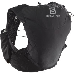 Жилетка за бягане Salomon Adv Skin 12W With Flasks черен