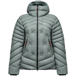 Дамско пухено яке Salewa Ortles Med 4 Rds Dwn Jkt W син willow