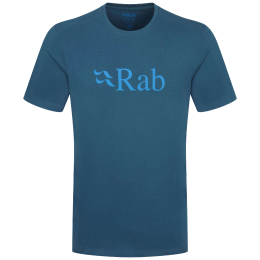 Мъжка тениска Rab Stance Logo Tee син