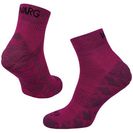 Чорапи Warg Endurance Merino Mid лилав Fuchsia