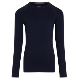 Детска функционална тениска Icebreaker K 200 Oasis LS Crewe Midnight Navy тъмно син Midnight Navy