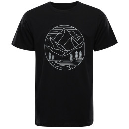 Мъжка тениска Alpine Pro Morol черен BLACK VARIANTA PC