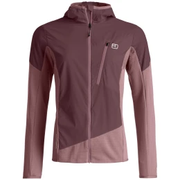 Дамско хибридно яке Ortovox Trace Hybrid Jacket W розов Chestnut