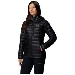Дамско пухено яке Columbia Arctic Crest Down Hooded Jacket черен Black