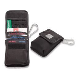 Пътна аптечка Survival First Aid Kit - Pocket CPR черен Black