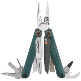 Мултуфункционален инструмент Leatherman Wave Alpha + Bit Kit зелен CASCADIA