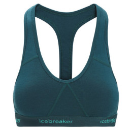 Спортен сутиен Icebreaker Women Sprite Racerback Bra зелен