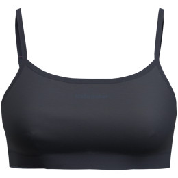 Спортен сутиен Icebreaker W Merino Core Bra тъмно син Midnight Navy