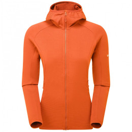 Дамски функционален суитшърт Montane Protium Hoodie оранжев TIGERLILY