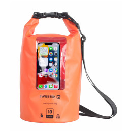 Водоустойчив калъф Swissten WATERPROOF ORANŽOVÉ (10L) оранжев