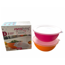 Комплект купи Omada Sanaliving Bowls Set 1,7L + 1,7L & 2x lids