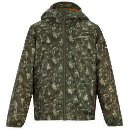 Детско яке Regatta Printed Lever II LiSagLinCamo тъмно зелен LiSagLinCamo