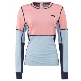 Дамска тениска Kari Traa Lam Ls син/розов