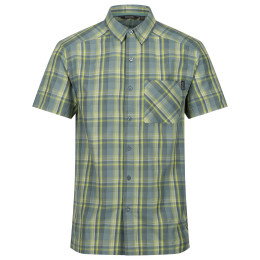 Мъжка риза Regatta Mindano VII син/жълт