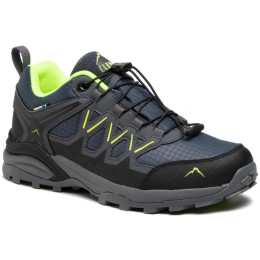 Мъжки обувки Elbrus Euberen Low Wp сив DarkGray/Black/Lime