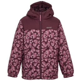 Детско зимно яке Regatta Lofthouse Fig/Violet Leopard розов/лилав Fig/Violet Leopard