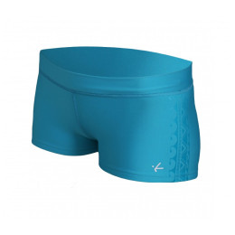 Дамски бански костюм Hiko Nani shorts син Cyan