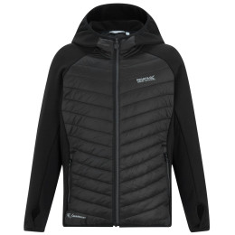 Детско яке Regatta Junior Andreson Hybrid Black/Sealgr черен/сив Black/Sealgr
